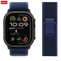 Correa De Bucle Para Apple Watch Ultra 2 Y Series 10 9 8 7 6 5 Se3 46mm Tamaños 49mm 44mm 40mm 45mm 41mm 42mm Material Nylon Unisex - details 6