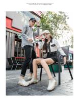 Botas De Lluvia Para Mujer Y Hombre Impermeables Antideslizantes Resistentes Al Desgaste Con Plush Fashion Para Verano E Invierno Protección Del Tobillo - details 18