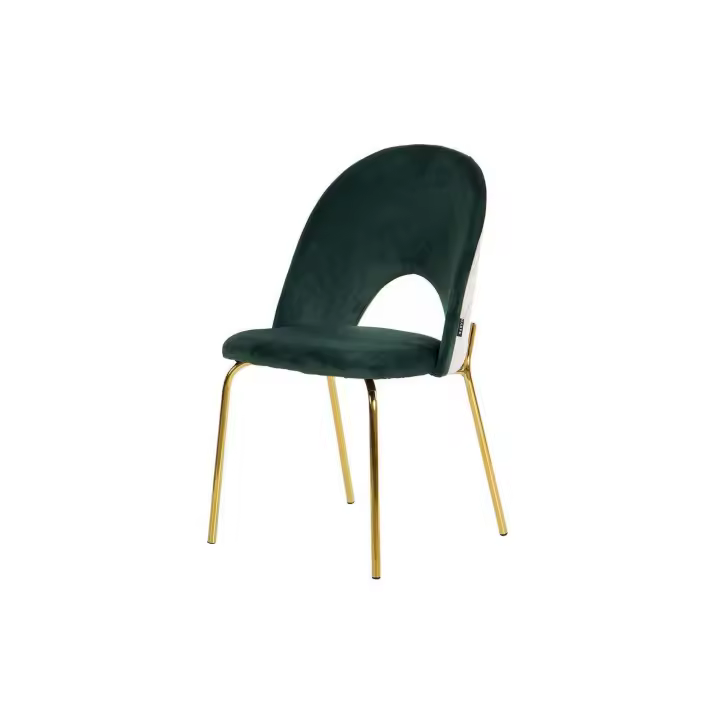 Adda Home Silla Velvet Verde Gris 49x53x87cm - Comodidad Duradera - Diseño Ergonómico - 1