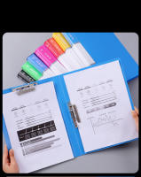 Carpeta De Archivo A4 Con Clip Doble Y Almacenamiento De Datos Para Estudiantes Carpeta De Papel Test De 235mm*310mm Material PP Color Variado - details 11
