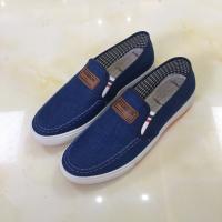 Zapatos Casuales Para Hombre Mocasines De Lona Cómodos Y Antideslizantes Para Caminar Tenis Sueltos Transpirables Con Suela De Goma Adecuados Para Verano - details 3
