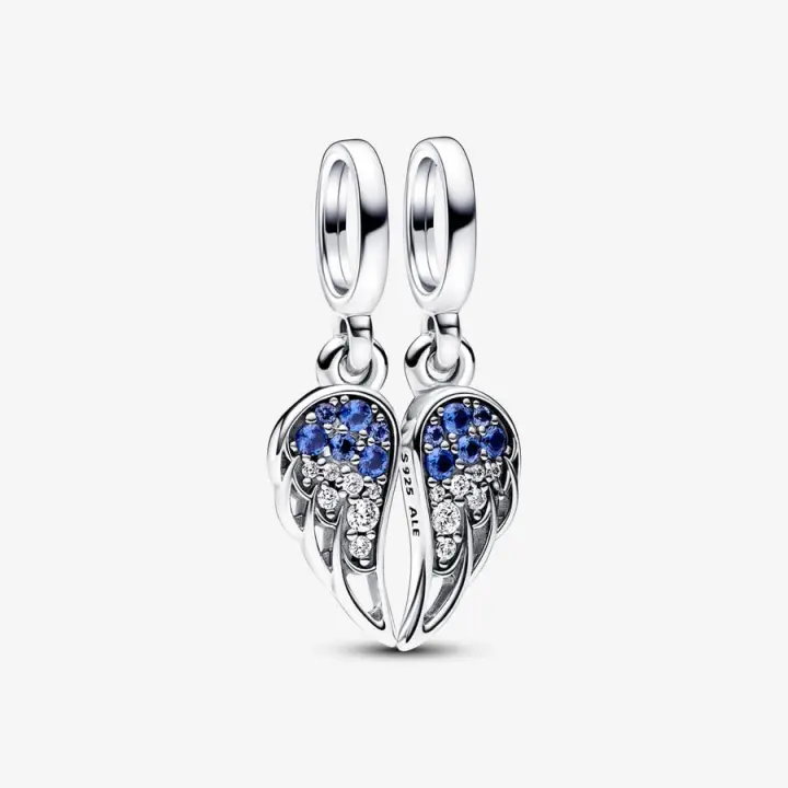 Charm Colgante Alas de Ángel Divisibles Brillantes Pandora 792821C01 - 1