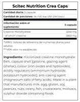 Creatine CAPS 250 capsulas,  Scitec Nutrition , Complemento alimenticio a base de monohidrato de creatina, 250 cápsulas, Olympus Sport Nutricion - details 0