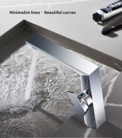 Grifo De Baño Cromado Torneiras Grifo De Lavabo Individual Con Agujero Mezclador De Agua Caliente Y Fría Esterlina 855938 - details 1