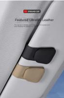 Porta-gafas Universal Para Coche Soporte De Visera Solar Accesorio Automotriz Para Lentes Material ABS Tamaño Compacto - details 8