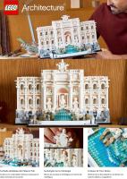 LEGO 21062 Architecture Fontana di Trevi Modelo de Monumento Italiano, Recuerdo de Roma Coleccionable, Set de Construcción para Exponer, Regalo de Cumpleaños para Adultos - details 0