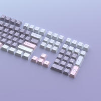 Keycaps De PBT Perfiles Cherry Para Gaming Teclado Mecánico MX Switches Layout ISO Minimalista Para GMK87 AULA 75 126 Teclas - details 21
