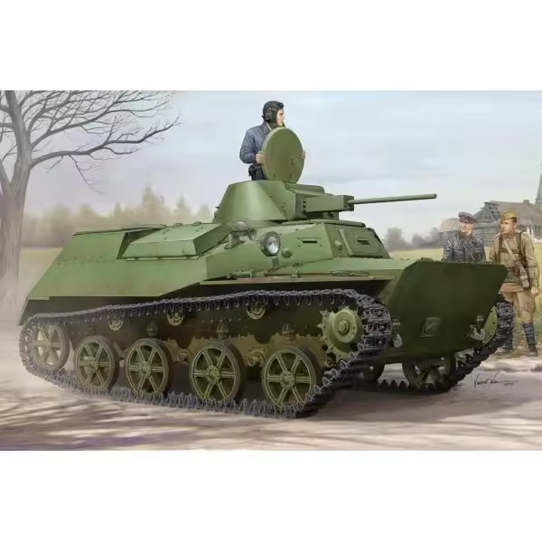 HOBBY BOSS 83824 T-30S RUSO TANQUE DE LUZ 1/35 KIT - 1