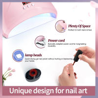LINTENDA Lámpara LED UV Profesional Para Uñas 36W Máquina De Fototerapia Para Secado De Esmalte De Uñas Equipo De Salón Secador De Lámpara De Gel Para Manicura Y Peluquería - details 4