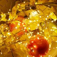 Guirnalda De Navidad LED 3.5/5M Con Luz De Estrella Y Remoto USB Foco De Fierro Con Cable De Cobre Luces De Fiesta En Cadena - details 2