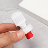 5pcs Tapón De Botella De Vino Ecológico De Plástico Y Silicona Para Refrigeración Y Almacenamiento Tapón De Champán Tapa De Decantador - details 7