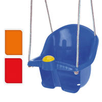 Columpio Infantil de Plástico, Ehlis. Asiento con Cubo, 39x35,5x35 cm, Cuerda Ajustable, Capacidad 15 kg - details 1