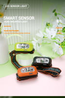 Linterna Frontal COB LED Recargable Mini Potente Con Sensor Para Pesca Y Camping Luz De Cara Torcha USB Impermeable 5W T6 - details 0