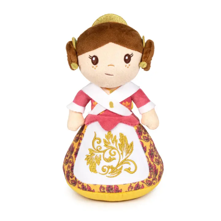 PELUCHE LES FALLERETES - FALLERA PILAR 22 CM, 760025794, TIENDA CON LICENCIA OFICIAL - 1
