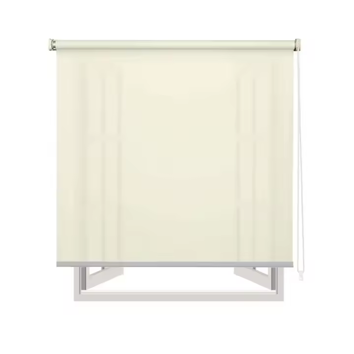 Estor Enrollable Economico Translúcido Liso, Fácil de Instalar, 60-200x180cm, Estores para Ventanas y Puertas, varios colores. - 1