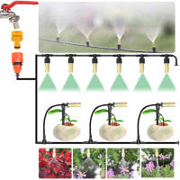 Sistema De Riego De Jardín Con Misting De Cobre 5M-30M 1/4'' Atomizadores Para Invernadero Exterior Y Macetas - details 1