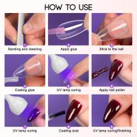 Lámparas LED de uñas de 3 W, lámpara flexible de cuello de cisne, secado rápido, secado rápido, lámpara de secado de esmalte de gel, luz de curado de enchufe portátil, luz de curación flash - details 4