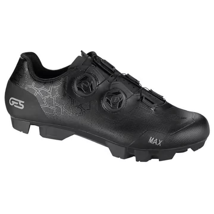 Calzado hombre Zapatillas ciclismo Ges Zapatillas Mtb Max Negro - 1