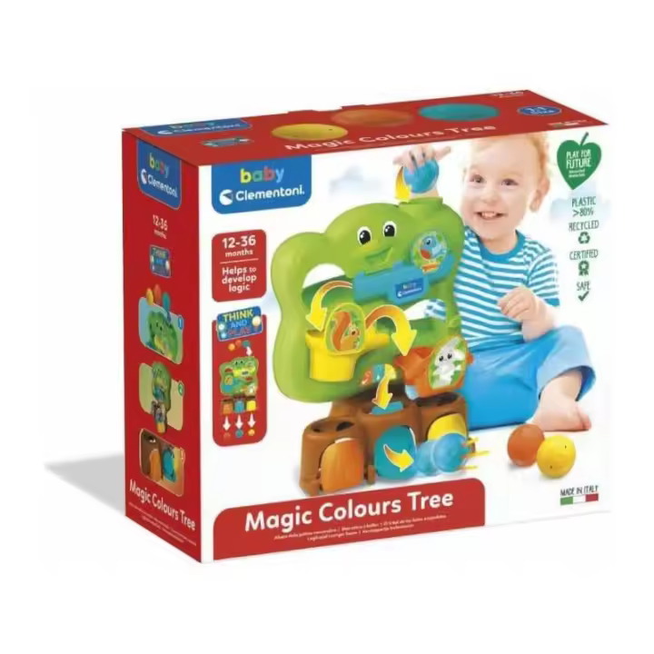 Arbol de las bolas escondidas baby Clementoni - 1