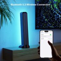 Barra de sonido ULTIMEA Apollo S70 5.0 canales, Potencia 180W, BassMX, diseño desmontable, RGB con 6 modos y millones  colores, App con 121 matrices de ecualizador, sincronización audiovisual, ideal para TV, juegos y películas, HDMI/AUX/OPT/USB/Bluetooth - details 2