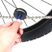 Herramienta De Mantenimiento De Cadena De Bicicleta MTB Para Transporte Ligero Veloce 12mm Soporte De Limpieza De Cadena De Bicicleta - details 8