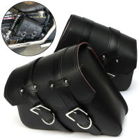 Bolsa De Sillín Para Motocicleta Grande Capacidad Almacenamiento Lateral Para Honda/Yamaha/Suzuki Material PU Cuero - details 4