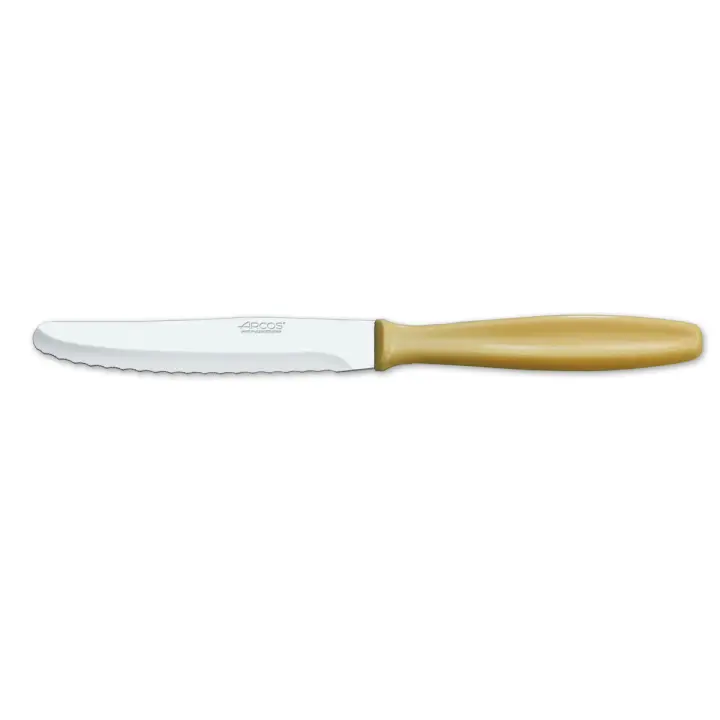 Cuchillo de postre Arcos de Mesa 370100 monoblock de una pieza de acero inoxidable y hoja de 10.5 cm en caja - 1