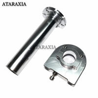Manillar De Motocicleta Universal 22mm 7/8" De Aluminio Para Bicicleta De Pista Y Scooter Manija De Acelerador Twister - details 3