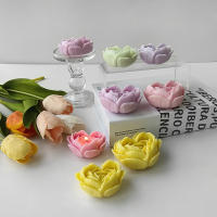 Molde De Silicona En Forma De Corazón De Rosa Romántica Para Velas Resina Y Chocolate Mold De Flor De Amor Para Decoración De Pasteles De Boda Día Del Amor - details 0