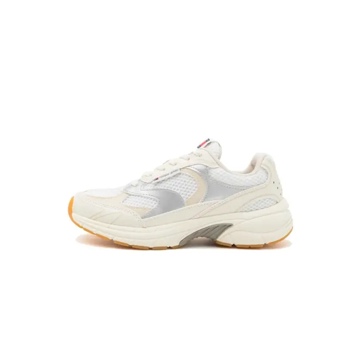 Zapatillas Tommy The Coney Metallic Mujer Blanco - 1
