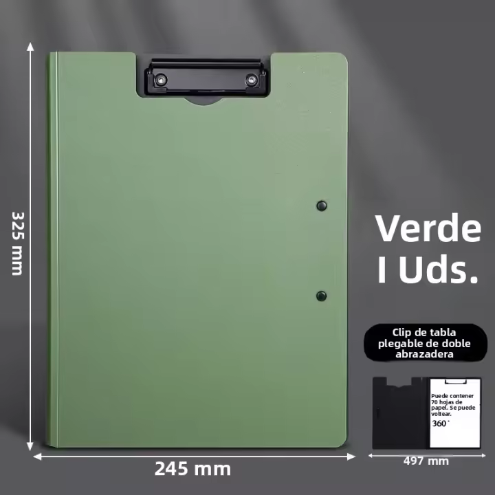 Carpeta Multifuncional Kawaii A4 Con Technología De Espuma Doble Engrosada Para Oficina Cubierta Frosted Suministros De Oficina - 1