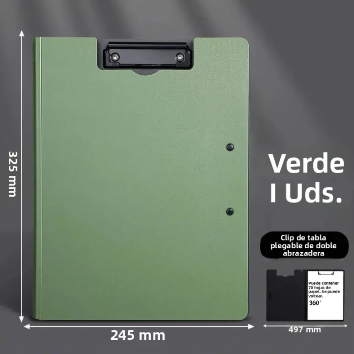 Carpeta Multifuncional Kawaii A4 Con Technología De Espuma Doble Engrosada Para Oficina Cubierta Frosted Suministros De Oficina - 1