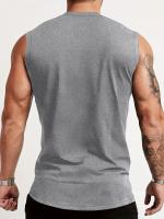 Chaleco Casual Para Hombres Con Estampado De Bandera Americana 2025 Vestido De Cintura Alta Elástico Pezón Redondo Ideal Para Gimnasio - details 16
