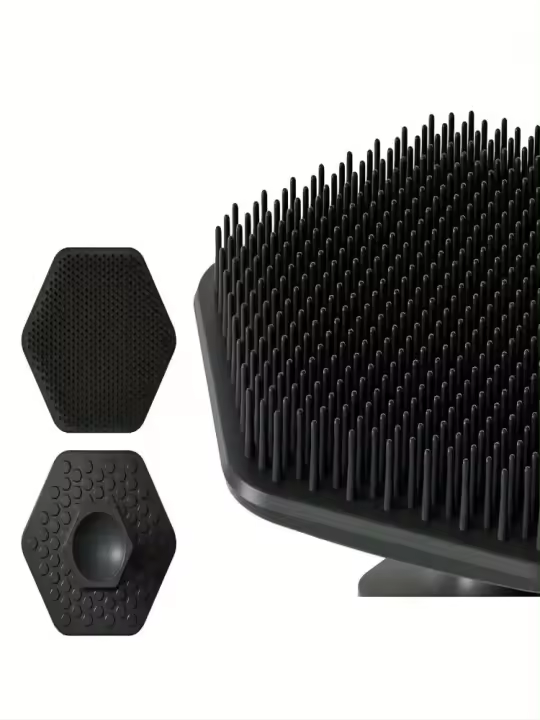 Cepillo De Limpieza Facial De Silicona Mini Para Hombres Limpieza Profunda Masaje Y Exfoliación Para La Cara Herramienta De Cuidado Personal - 1