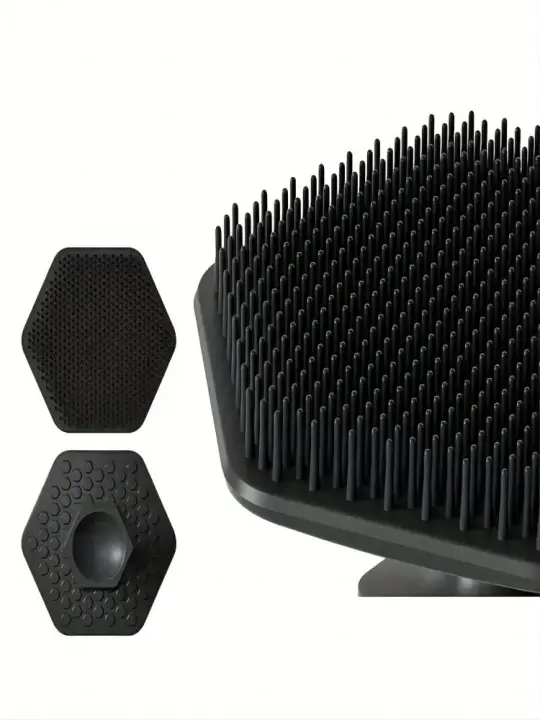 Cepillo De Limpieza Facial De Silicona Mini Para Hombres Limpieza Profunda Masaje Exfoliante Para La Cara Herramienta De Cuidado Personal - 1