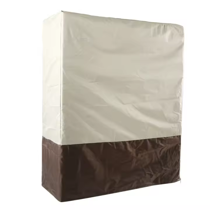 Funda protectora para cama plegable, a prueba de polvo, impermeable, para interior y exterior, 85x33x107cm - 1
