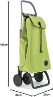 Carro de la compra ROLSER I-MAX MF | 4 ruedas | Color lima - details 0