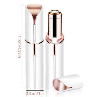 Recargable Pelacabello Portátil En Forma De Labial Para Mujeres Eliminación De Vello Facial Painless Y Eficiente Herramienta De Afeitado Para Hogar Tipo De Epilador: Photoepilators - details 2