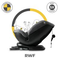 Kinderkraft XPEDITION 2 I-Size, Silla de coche, Isofix, Silla coche bebé, para niños, Ajustable, 5 posiciones, para coche, Asiento de coche, Giratoria 360º, Grupo 0+/1/2/3, 0-36 kg - details 2