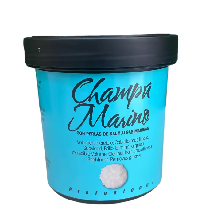 Champú Marino Belkos con Perlas de Sal y Algas Vegano 400ML - 1