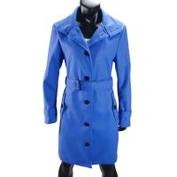 Abrigo De Mezclilla Para Mujer Invierno Cálido Chaquetas De Soltera Cuello Abajo Largo Ropa De Mujer Tipo De Cierre Doble - details 16