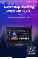 Junsun Radio Coche para VW Volkswagen POLO 5 sedan 2008 2009 2010 2011 2012 2013 2014 2015 2016 2017 2018 2019 2020 Inalámbrico CarPlay Android Auto  AI Voice 2 din Pantalla Coche Android Auto Multimedia Navegación GPS Auto radio - details 1