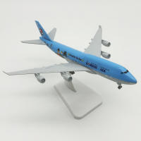 Modelo De Avión B747 a Escala 20cm Juguetes De Metal Para Pintura Coreana Máquina De Dibujar Aeronave De Juguete De Metal Diecast - details 1