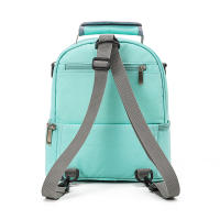 Bolso De Mano Para Mamá Grande Capacidad Doble Capa Aislada Color Sólido Estilo De Viaje Y Picnic Bolsa De Alimentos Portátil Para Bebé - details 18