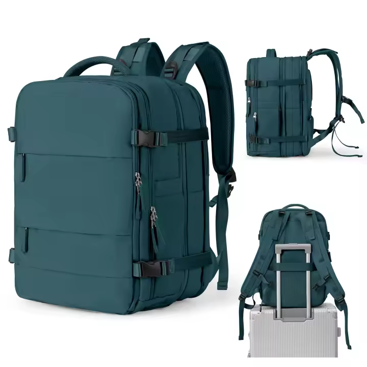 Mochara de viaje extensible para hombre y Mujer, Bolsa Weekender de 45l, resistant to Agua, para ordenador portátil - 1