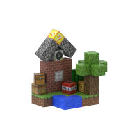 Bloques De Construcción Magnéticos DIY Para Niños Set De Bloques 3D Pixel Diseñador Montessori Juguete Creativo Regalo De Navidad - details 9