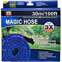 Manguera Expandible 30 Metros Magic Hose + Pistola 7 Chorros Color azul - verde - details 2
