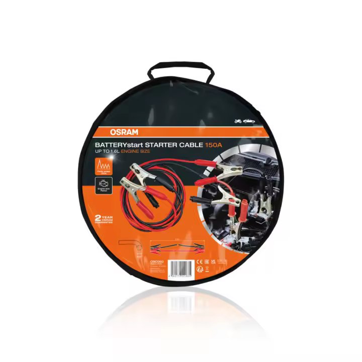 Osram CABLE DE ARRANQUE 150A-6mm2-2.5M - 1