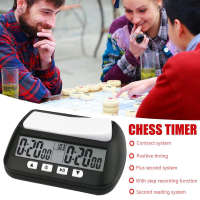 Reloj de ajedrez digital básico de ajedrez y temporizador de juego, reloj digital reloj temporizador - details 0
