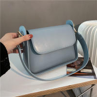 Bolso De Hombro Para Mujer De Moda En Cuero PU Color Sólido Bolso De Armpita Diseñador Bolsa De Mano Y Monedero Para Niñas - details 18
